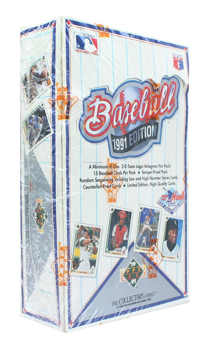 1991 Upper Deck Baseball High Series "Find the Hank" Box