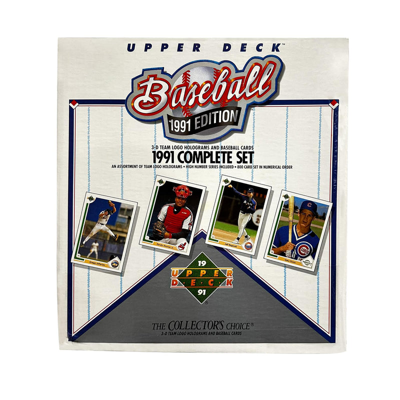 MLB - 1991 Upper Deck Baseball Factory Sealed Set of 800 Cards product image 1 of 5