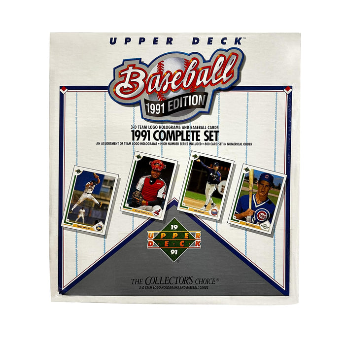 MLB - 1991 Upper Deck Baseball Factory Sealed Set of 800 Cards