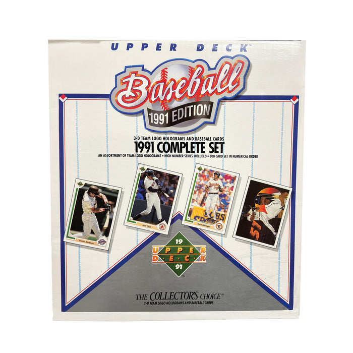 MLB - 1991 Upper Deck Baseball Factory Sealed Set of 800 Cards