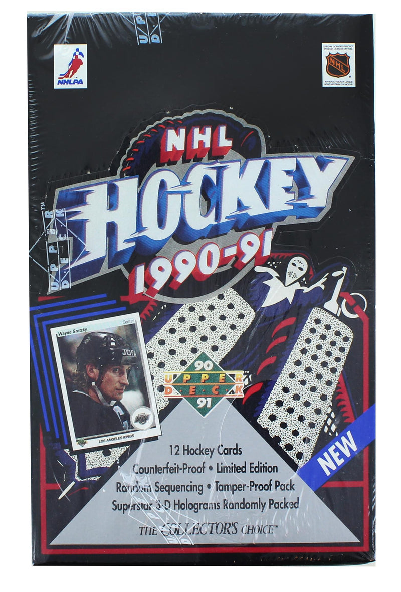 NHL 1990-91 Upper Deck Hockey Low Box | 36 Packs product image 1 of 3