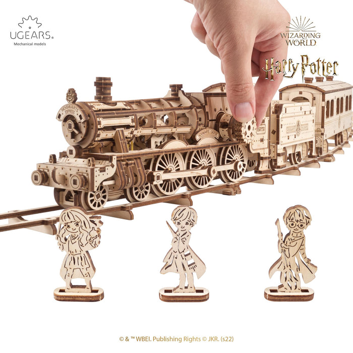Harry Potter Hogwarts Express 3D Wooden Puzzle Mechanical Model Kit