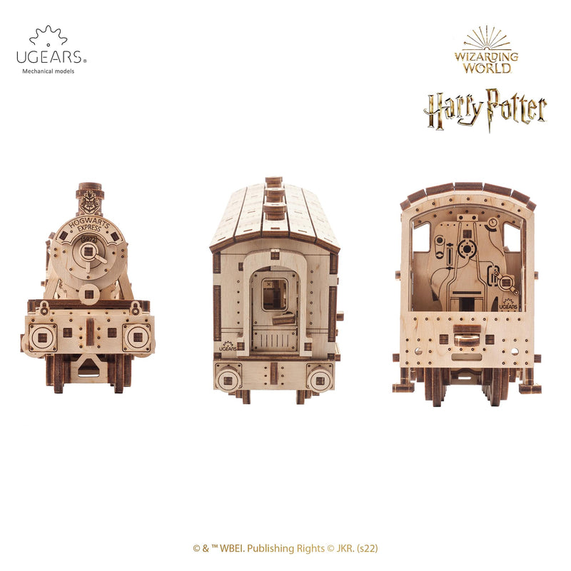 Harry Potter Hogwarts Express 3D Wooden Puzzle Mechanical Model Kit product image 4 of 9