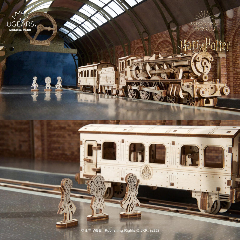 Harry Potter Hogwarts Express 3D Wooden Puzzle Mechanical Model Kit product image 8 of 9