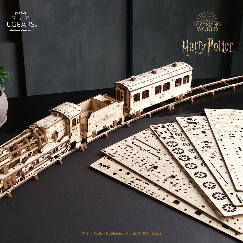 Harry Potter Hogwarts Express 3D Wooden Puzzle Mechanical Model Kit product image 9 of 9