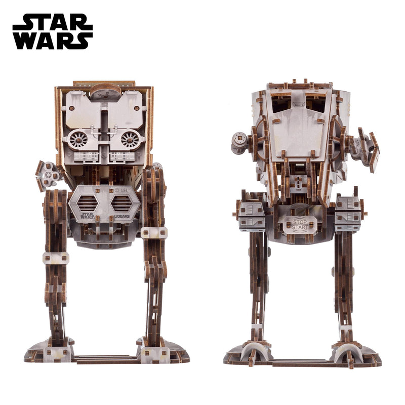 Star Wars AT-ST Walker 3D Wooden Puzzle Mechanical Model Kit