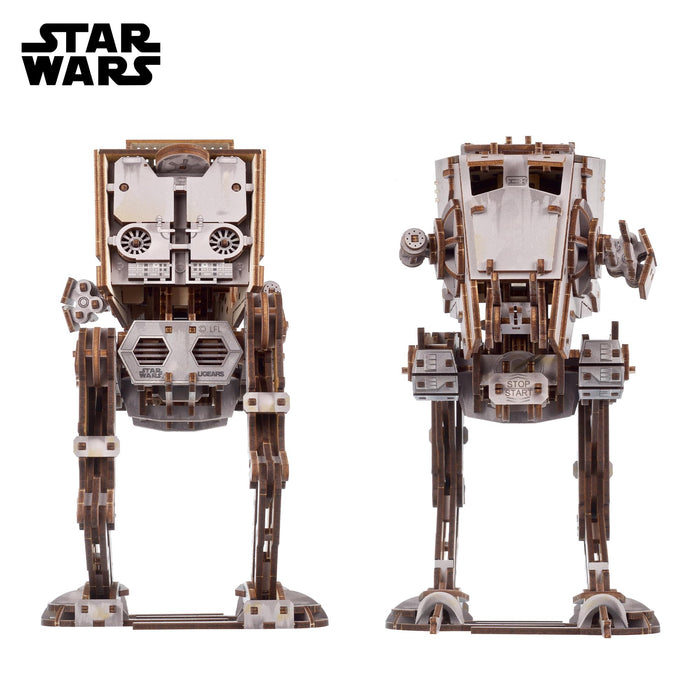 Star Wars AT-ST Walker 3D Wooden Puzzle Mechanical Model Kit