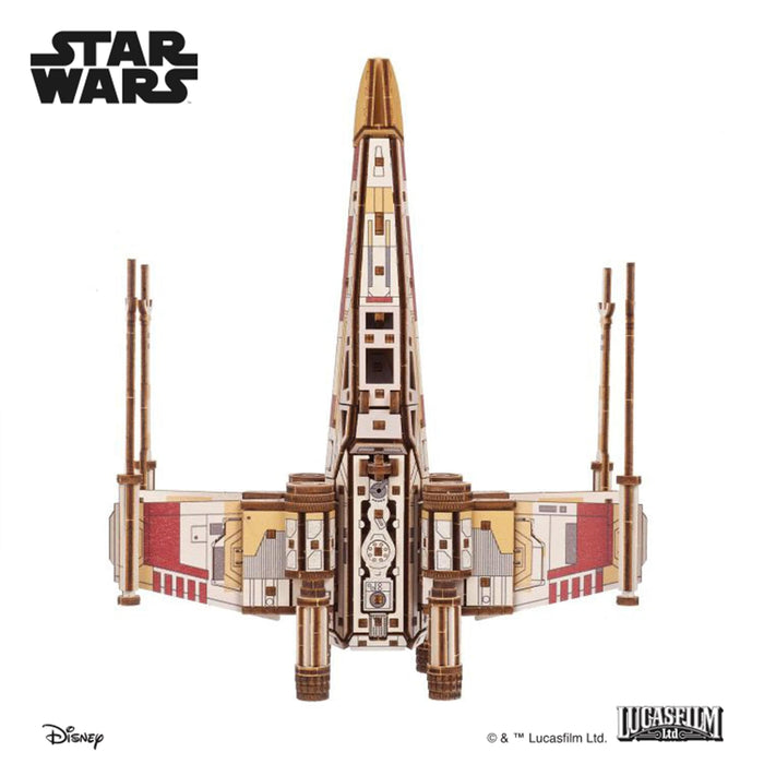Star Wars X-Wing Starfighter 3D Wooden Puzzle Mechanical Model Kit