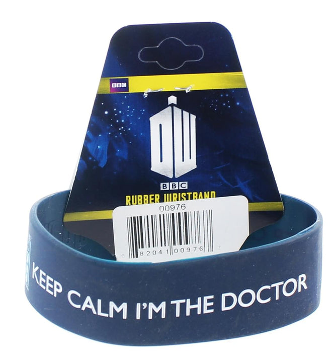 Doctor Who - Rubber Wristband "I'm The Doctor"