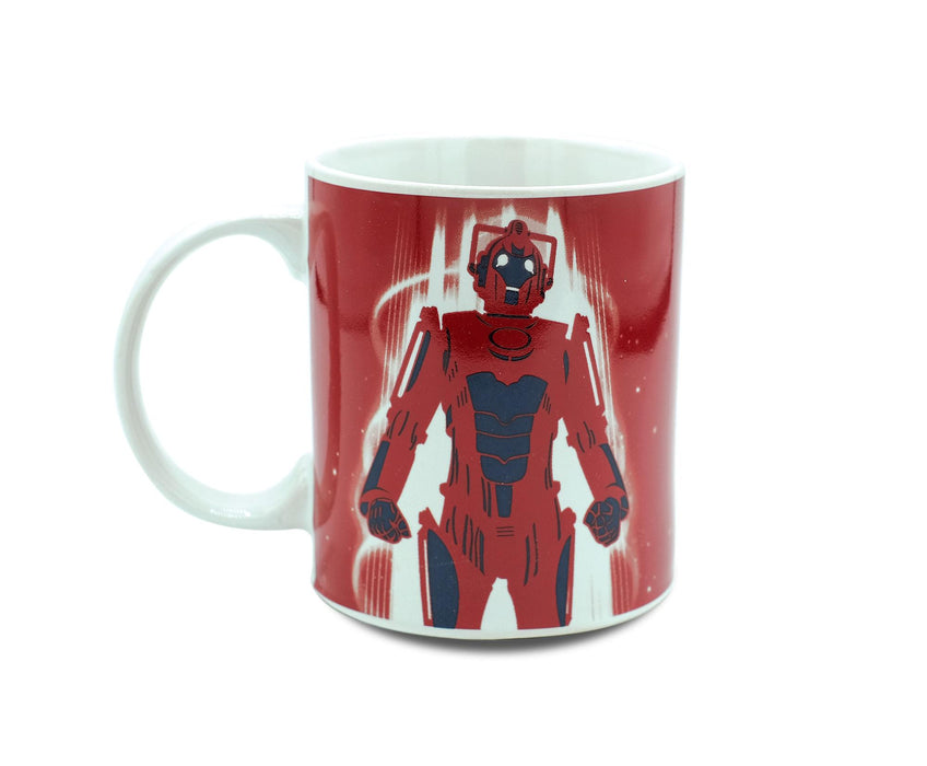Doctor Who - Red Cyberman Ceramic Coffee Mug