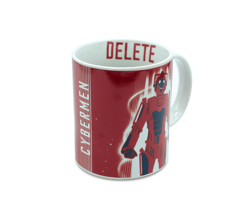 Doctor Who - Red Cyberman Ceramic Coffee Mug