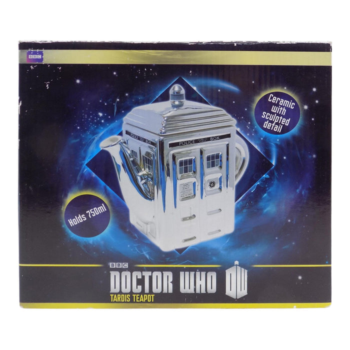 Doctor Who - Chrome Tardis Ceramic Mug