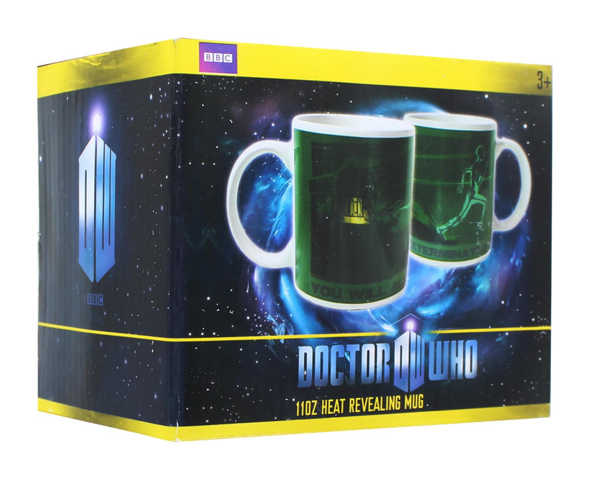 Doctor Who - Dalek Skeleton Heat Sensitive Coffee Mug