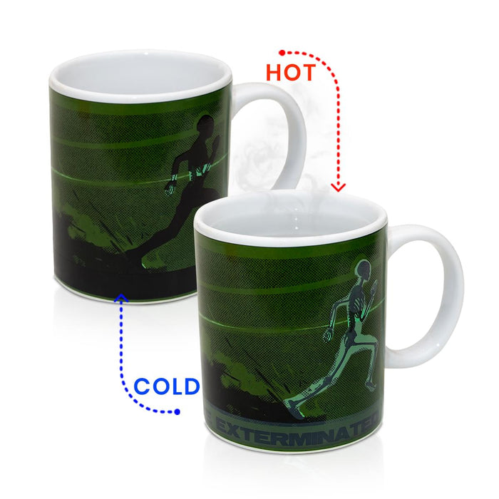 Doctor Who - Dalek Skeleton Heat Sensitive Coffee Mug