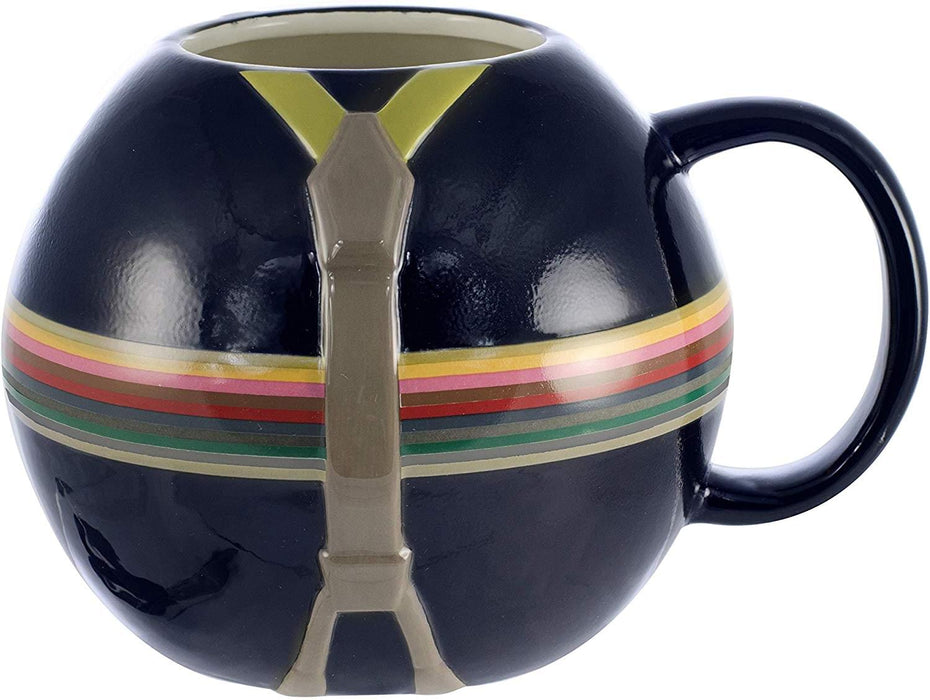 Doctor Who - 13th Doctor with Rainbow Stripes 20oz Ceramic Coffee Mug