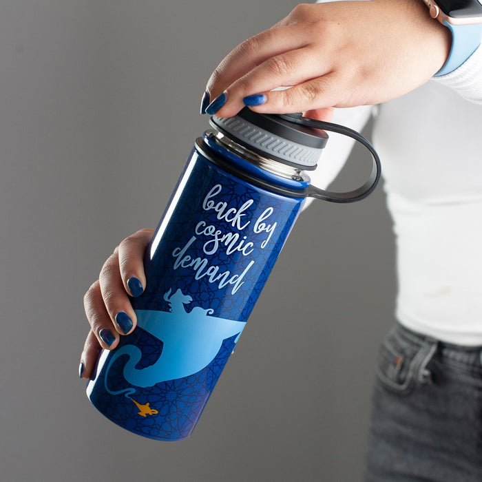 Aladdin - Genie Back by Cosmic Demand 18oz Canteen