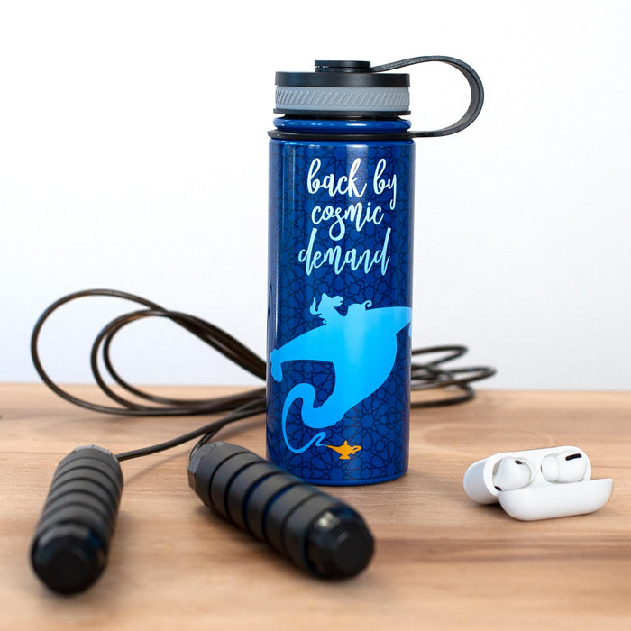 Aladdin - Genie Back by Cosmic Demand 18oz Canteen