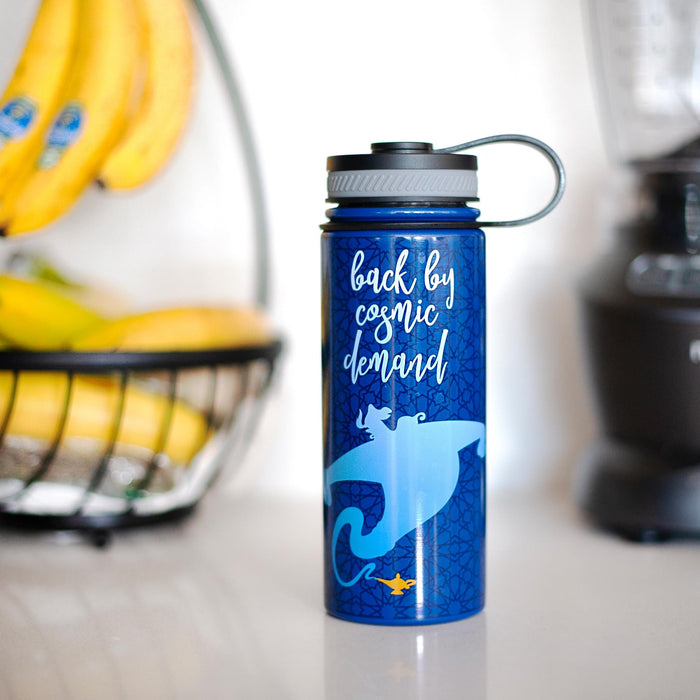 Aladdin - Genie Back by Cosmic Demand 18oz Canteen