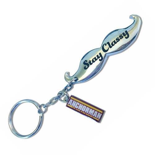 Anchorman - Moustache Bottle Opener Key Chain