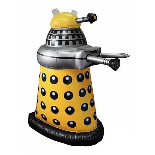 Doctor Who - Small Inflatable 30" Desk Yellow Dalek