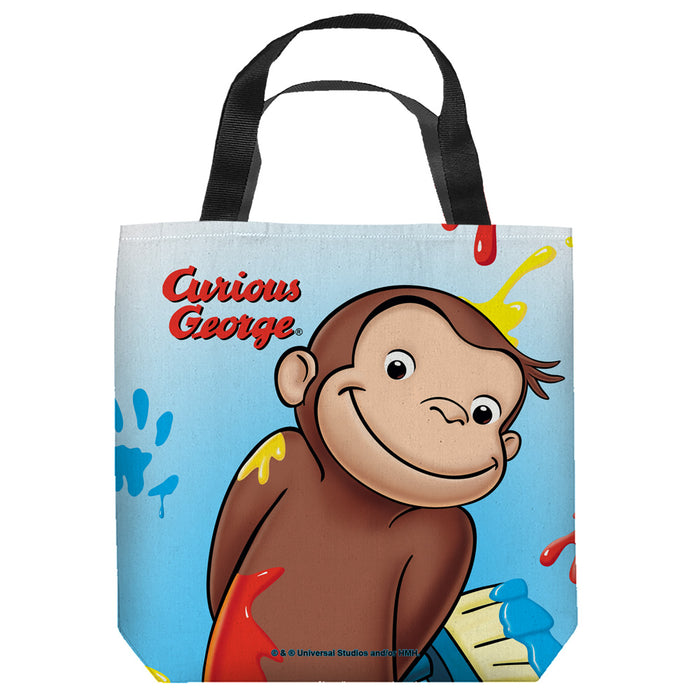 Curious George - Paint Tote Bag