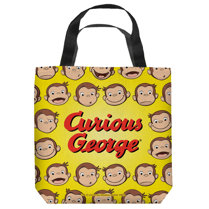 Curious George - Heads Tote Bag