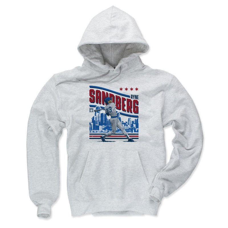 Hoodie featuring design named Ryne Sandberg Skyline B, product image 3 of 3
