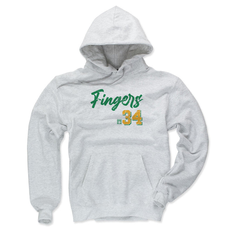 Hoodie featuring design named Rollie Fingers Oakland Script, product image 3 of 3
