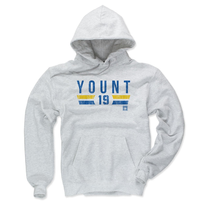 Hoodie featuring design named Robin Yount Font B, product image 3 of 3