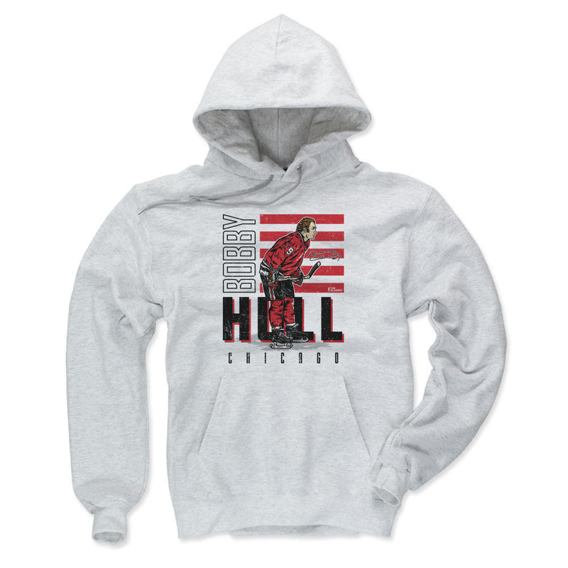Hoodie featuring design named Bobby Hull Chicago Homage, product image 2 of 3