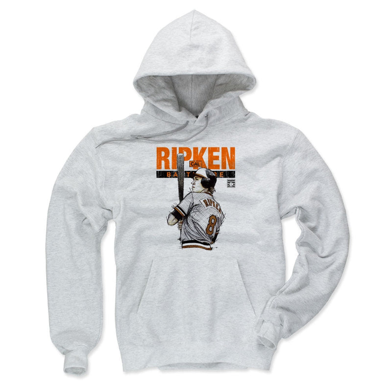 Hoodie featuring design named Cal Ripken Jr. Batters Box Baltimore, product image 2 of 3