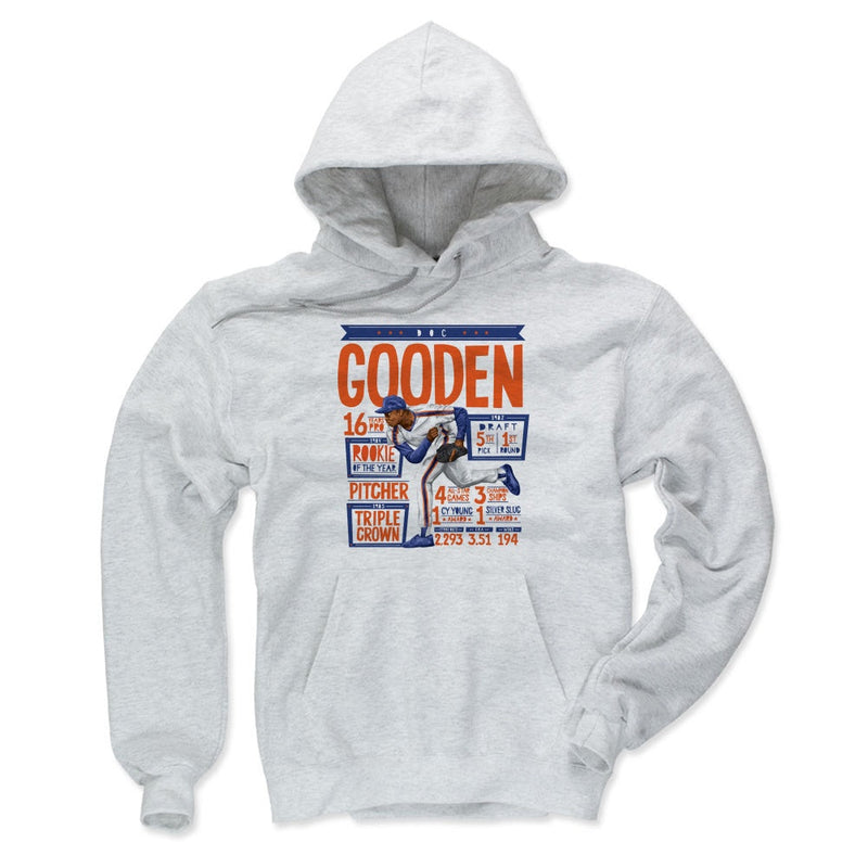 Hoodie featuring design named Dwight Gooden Pitch B, product image 3 of 3
