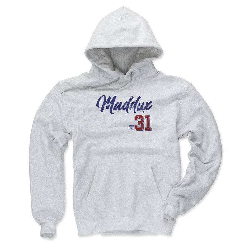 Hoodie featuring design named Greg Maddux Chicago Script, product image 2 of 3