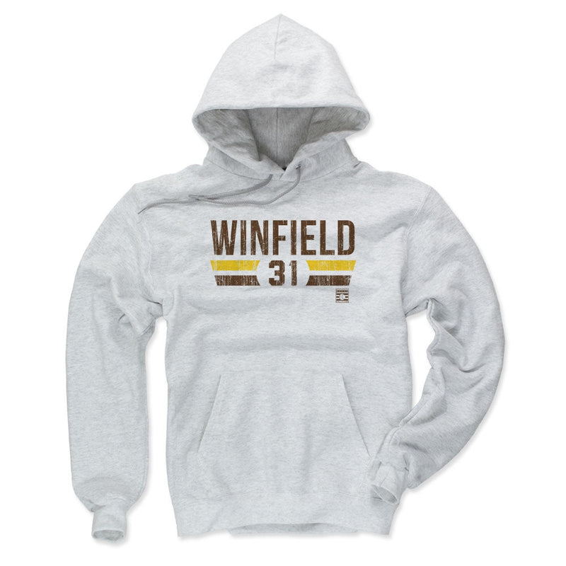Hoodie featuring design named Dave Winfield Font N, product image 2 of 3