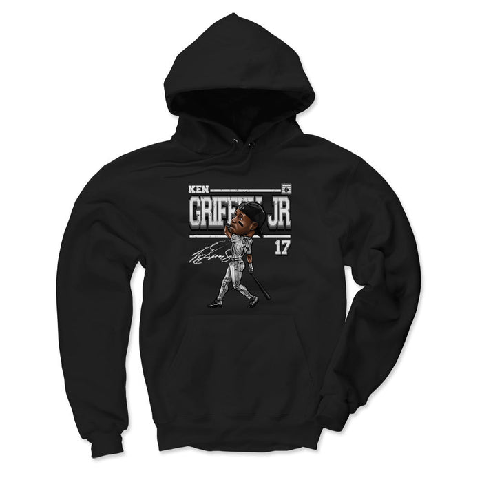 Ken Griffey Jr. Chicago W Cartoon WHT