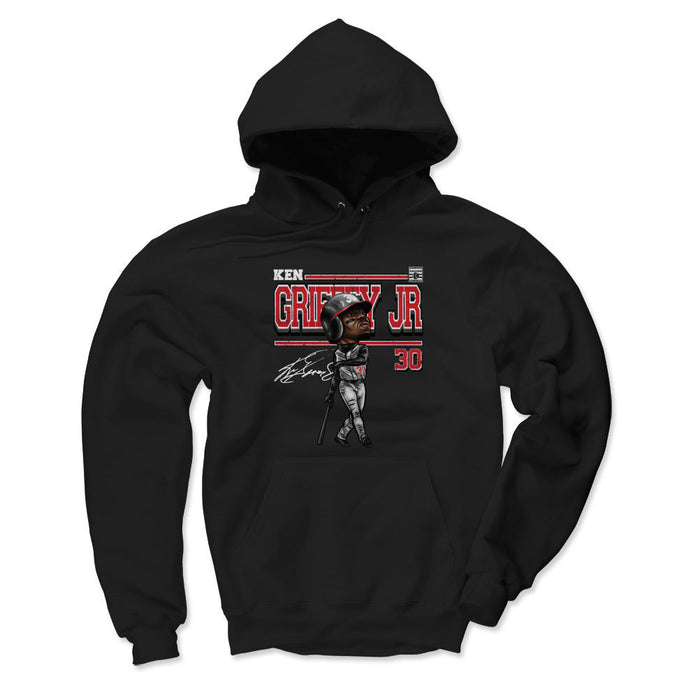 Ken Griffey Jr. Cincinnati Cartoon WHT