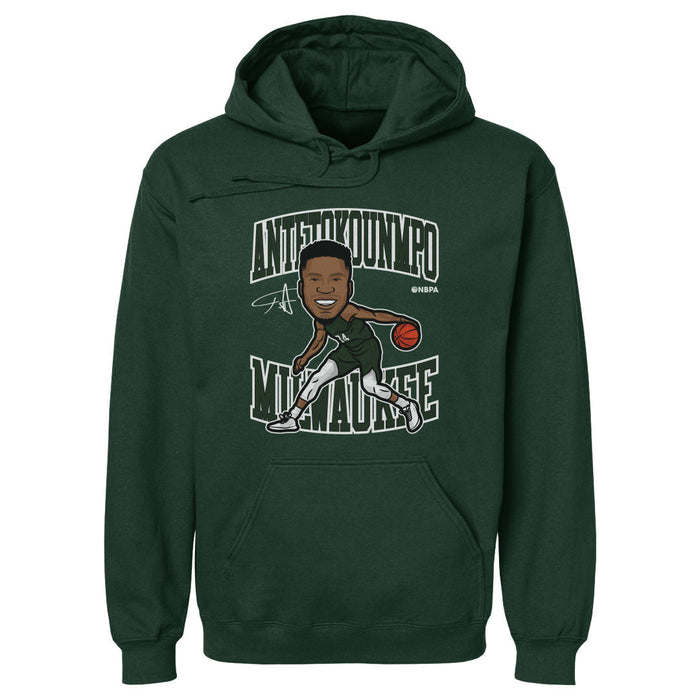 Giannis Antetokounmpo Milwaukee Toon WHT