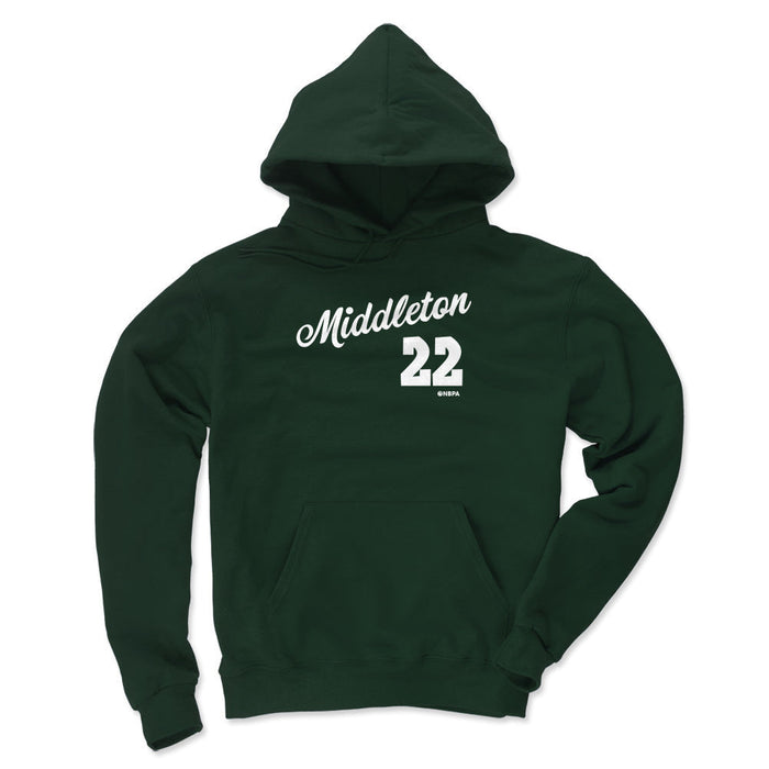 Khris Middleton Milwaukee Script WHT