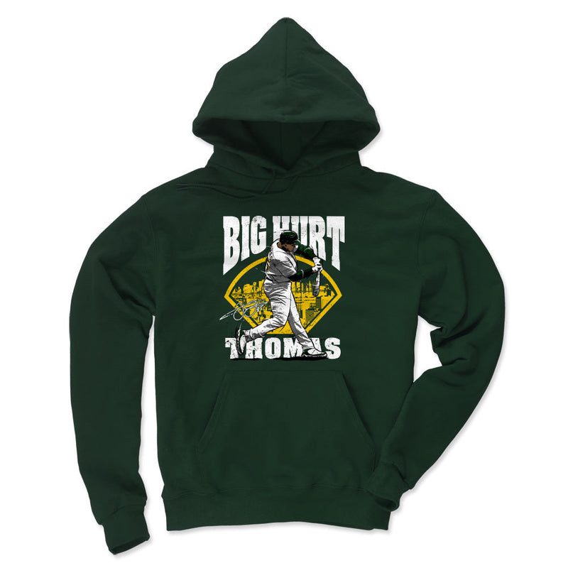 Hoodie featuring design named Frank Thomas Big Hurt Field WHT, product image 1 of 2