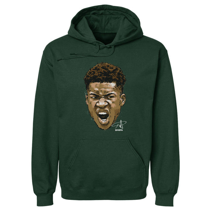 Giannis Antetokounmpo Scream B WHT