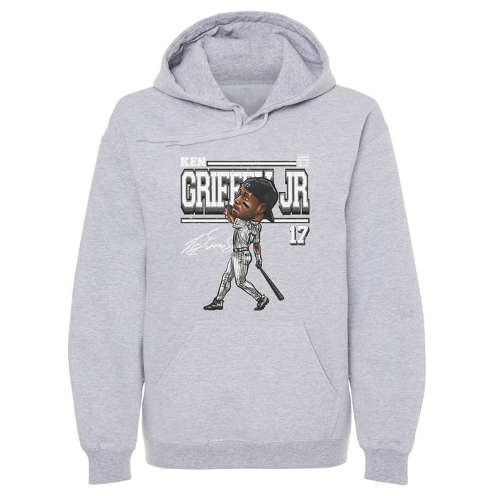 Ken Griffey Jr. Chicago W Cartoon WHT