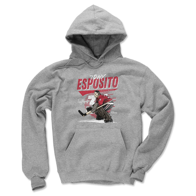 Hoodie featuring design named Tony Esposito Chicago Comet WHT, product image 1 of 2