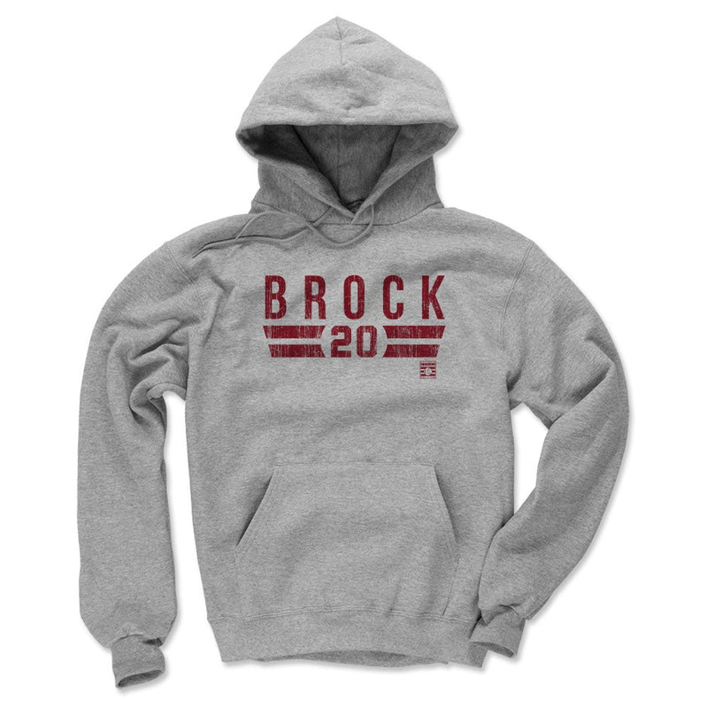 Hoodie featuring design named Lou Brock Font R, product image 3 of 3
