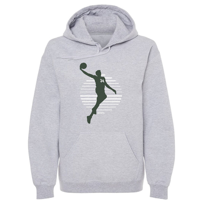 Giannis Antetokounmpo Silhouette Lines WHT