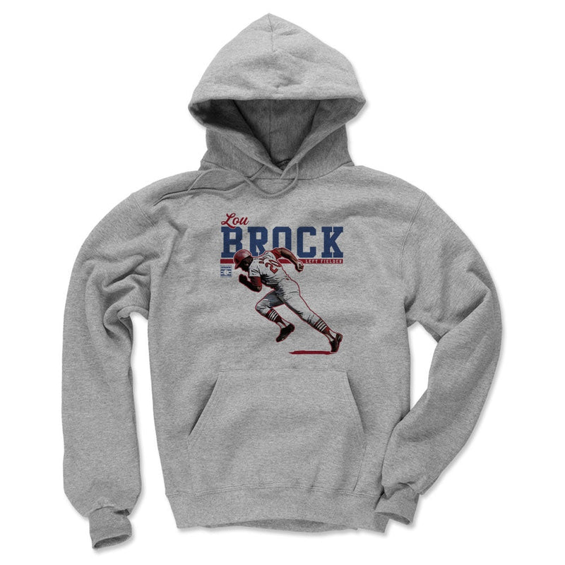 Hoodie featuring design named Lou Brock Play B, product image 2 of 3