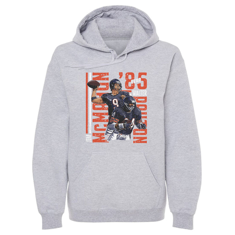 Hoodie featuring design named Jim McMahon & Walter Payton Chicago Duo WHT, product image 2 of 2