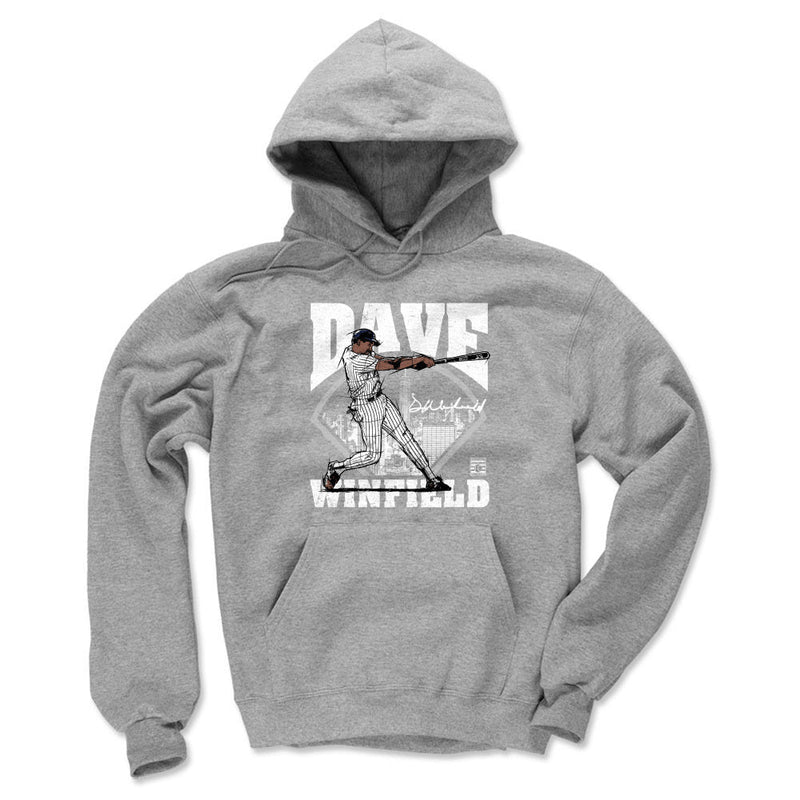 Hoodie featuring design named Dave Winfield Field WHT, product image 1 of 2