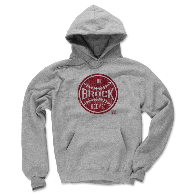 Hoodie featuring design named Lou Brock Ball R, product image 1 of 3