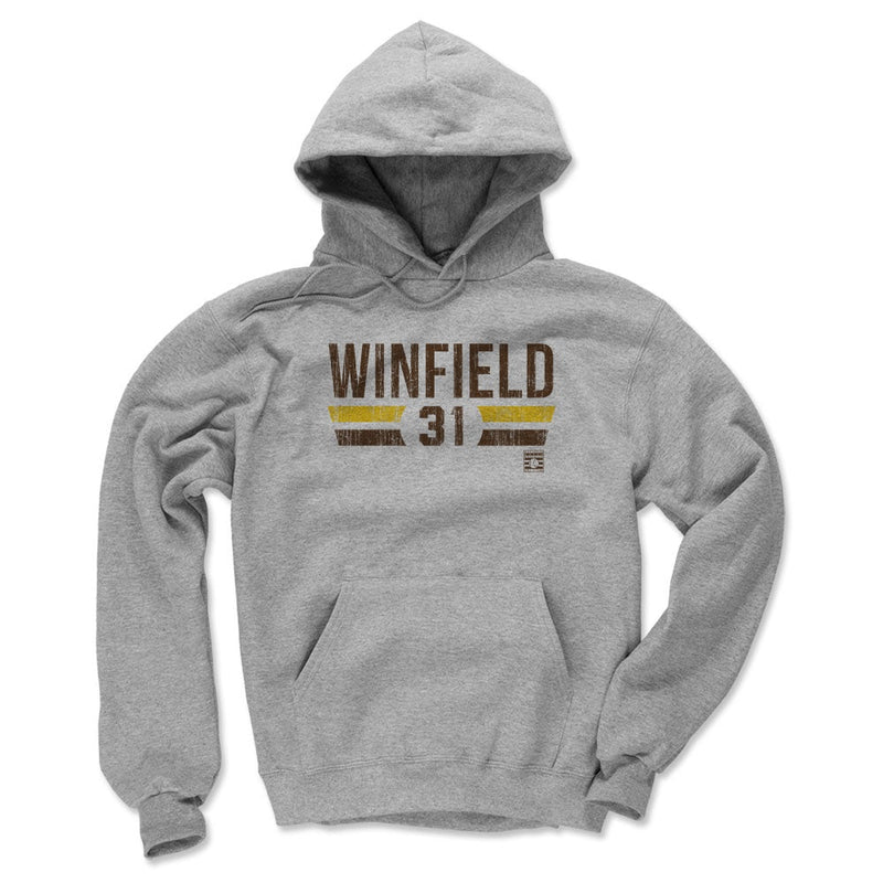 Hoodie featuring design named Dave Winfield Font N, product image 1 of 3