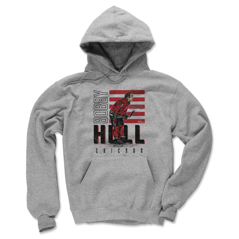 Hoodie featuring design named Bobby Hull Chicago Homage, product image 1 of 3